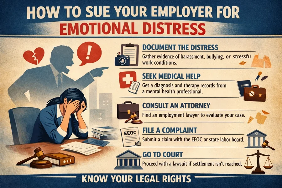 How to Sue Your Employer for Emotional Distress